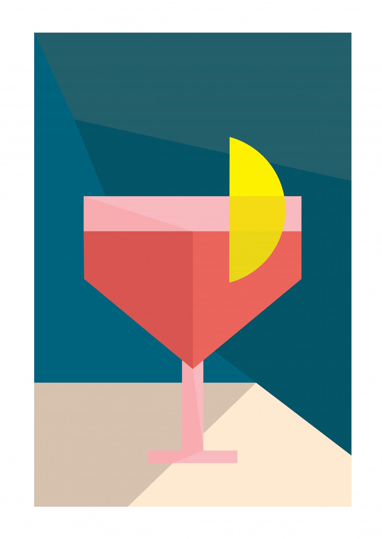 Cocktail Hour Poster och Canvastavla