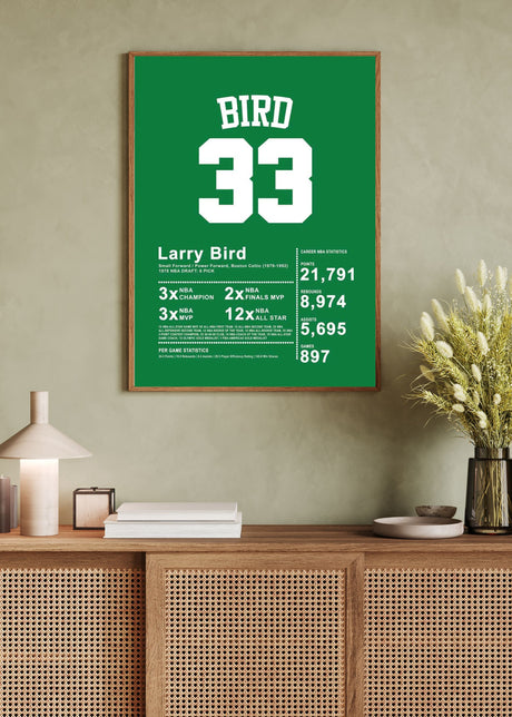 Larry Bird Poster