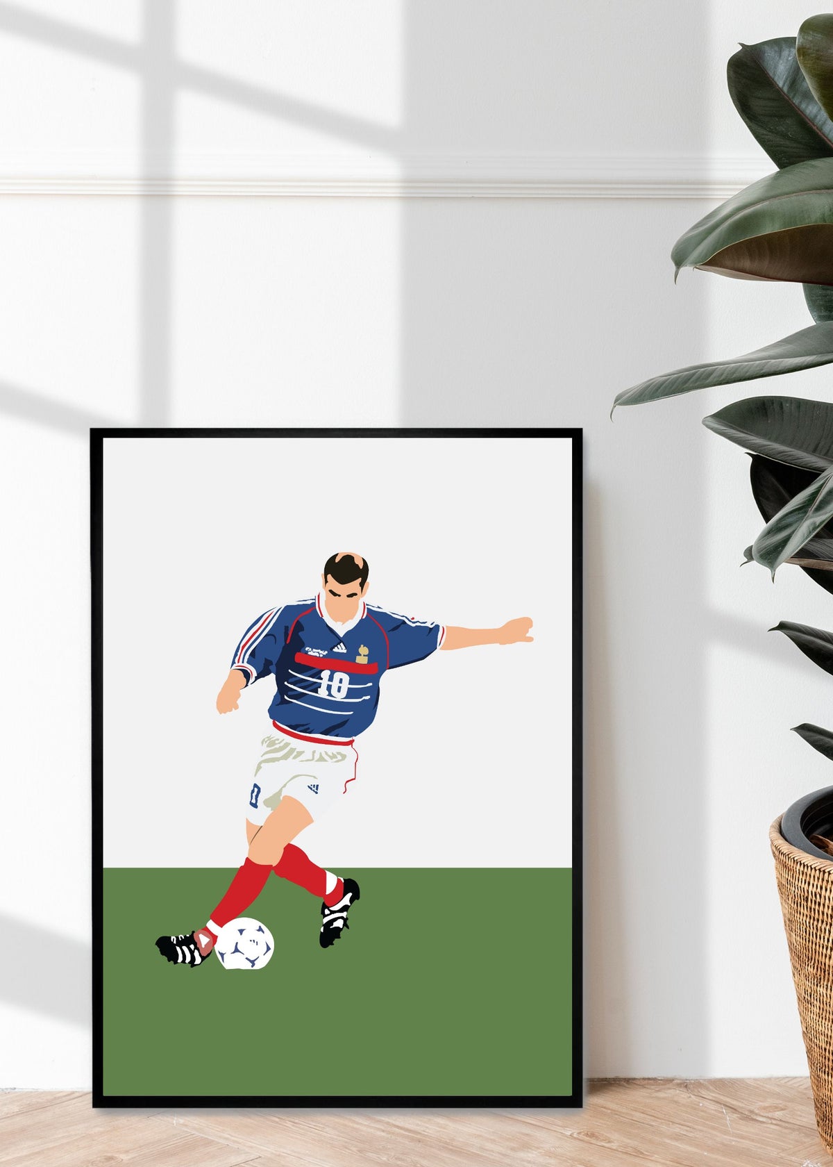 Zinedin Zidane Poster