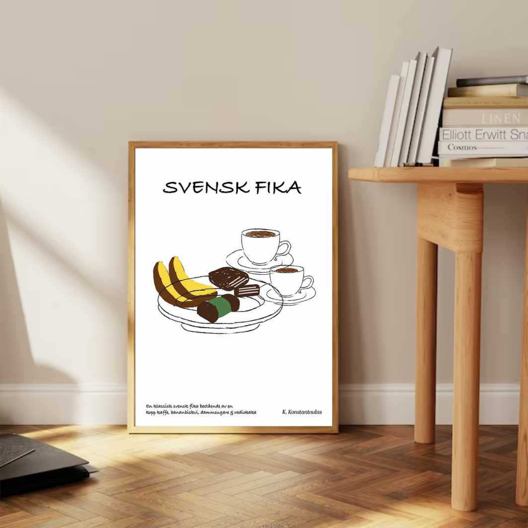 Svensk fika Poster
