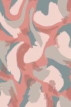 Pastel Strokes Pattern Poster och Canvastavla