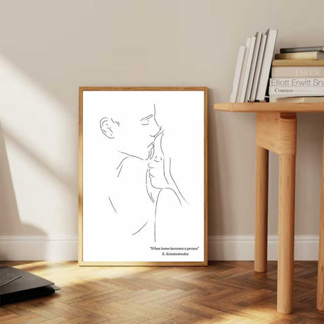 When home becomes a person Poster