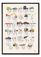 Fordon ABC poster