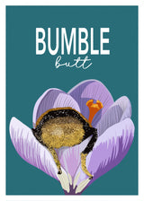 Bumble Butt Poster och Canvastavla