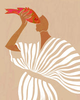 Fish Eye Paradox Poster och Canvastavla