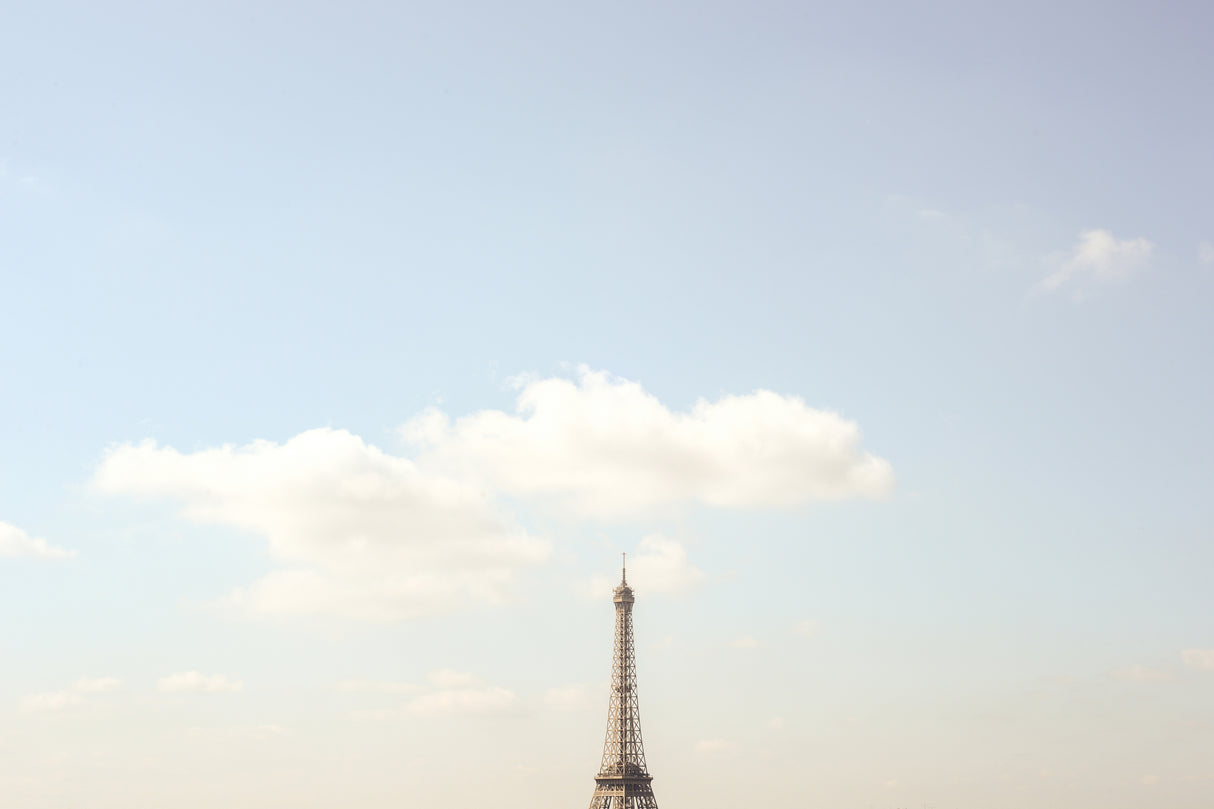 Pariseiffeltowerminimal Size2x3 Poster och Canvastavla