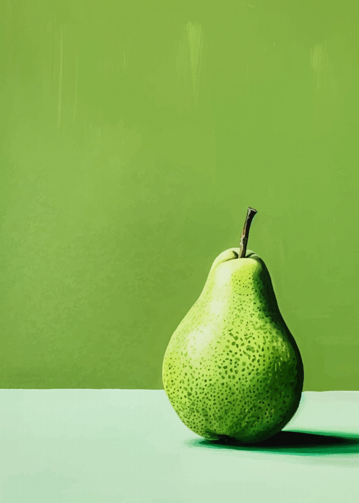 Pear Poster och Canvastavla