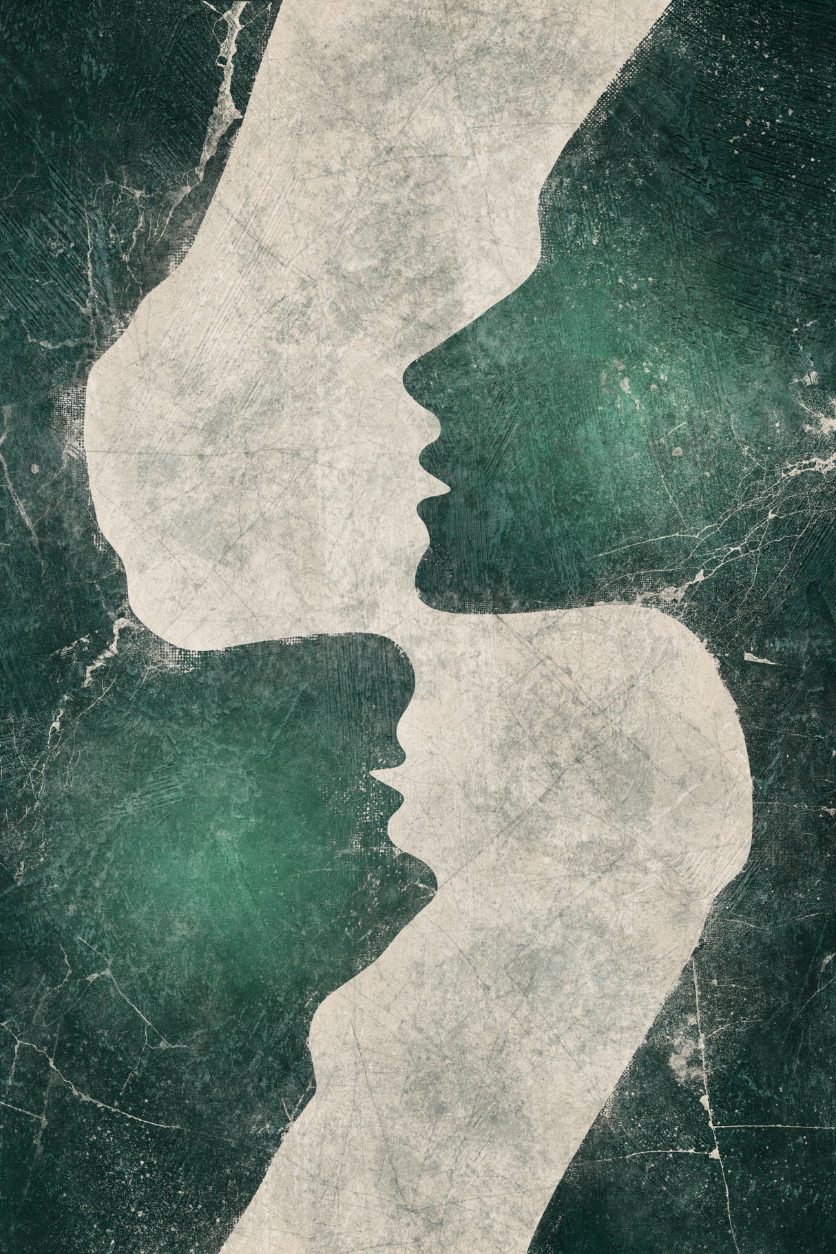 Emerald Love Poster och Canvastavla