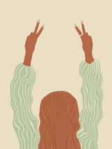 Peace Poster och Canvastavla