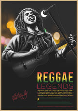 Legends Series- Reggae Poster och Canvastavla