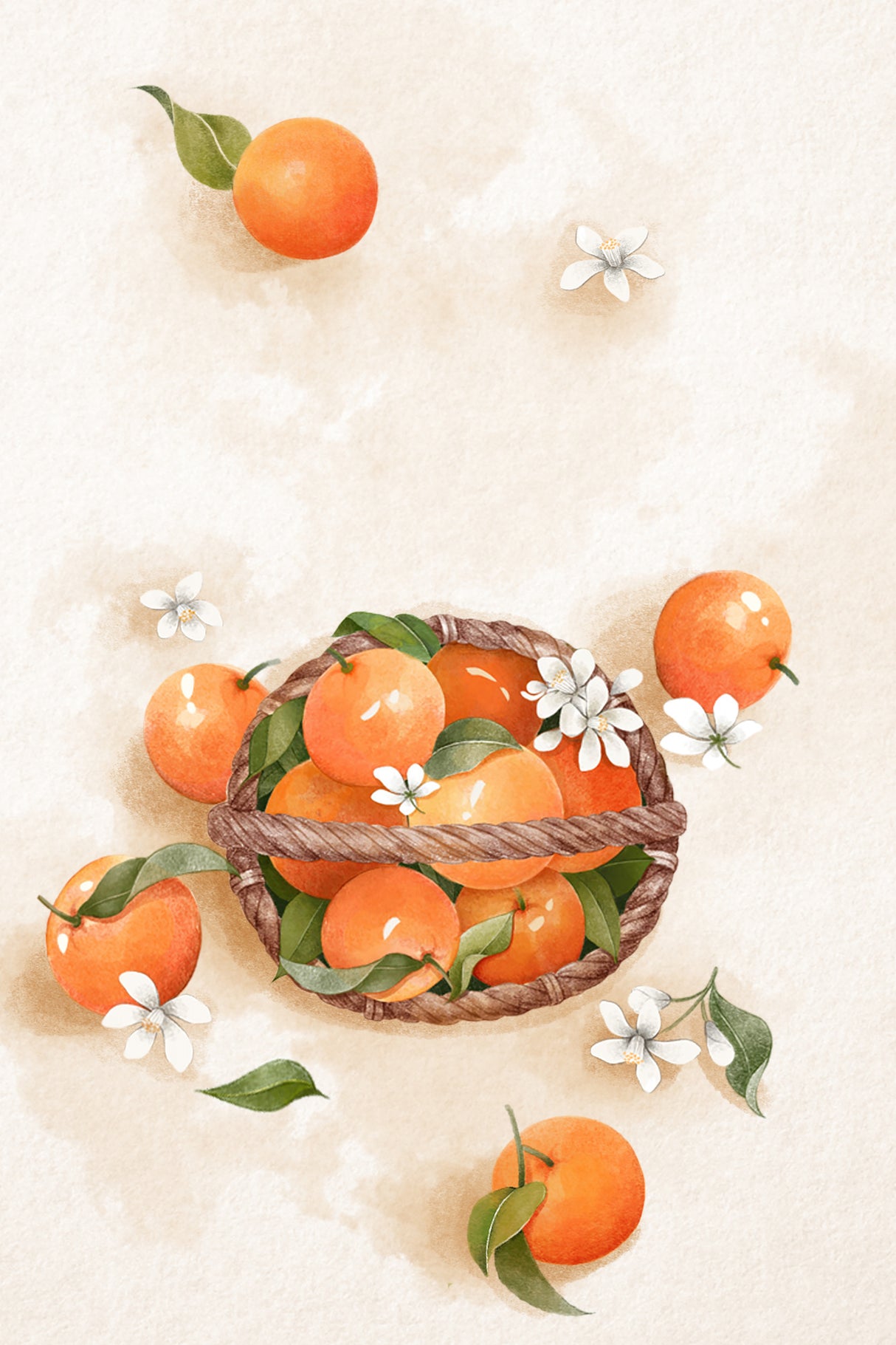 Juicy Orange Poster och Canvastavla