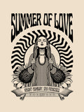 Summer of Love 1967 Poster och Canvastavla