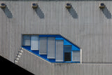Blue and grey Poster och Canvastavla
