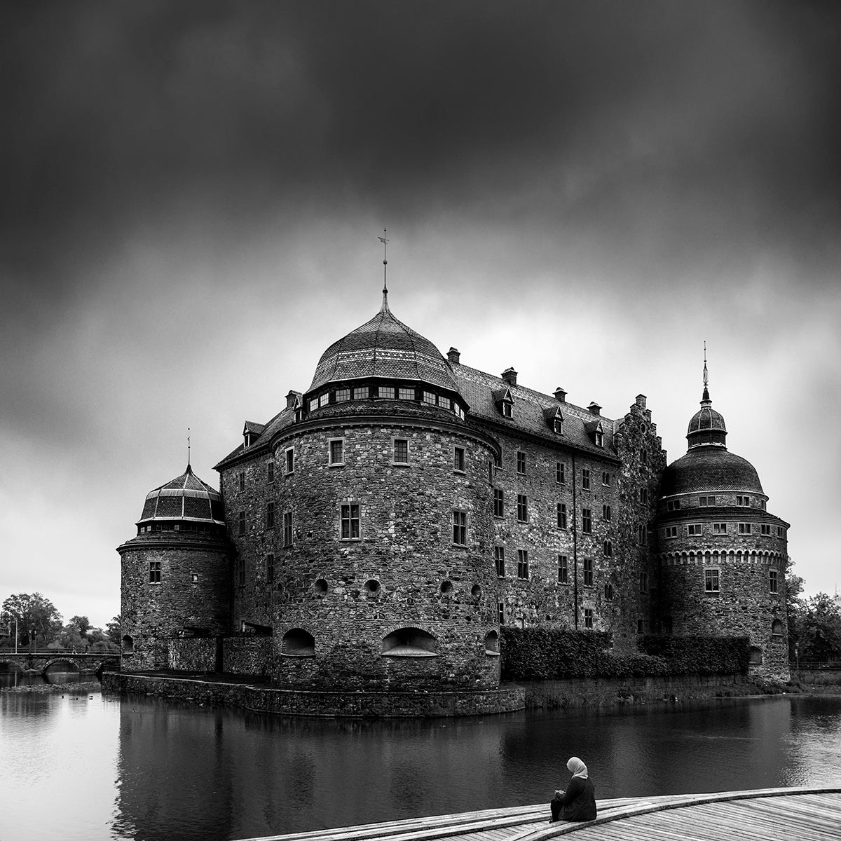 Orebro Castle Poster och Canvastavla