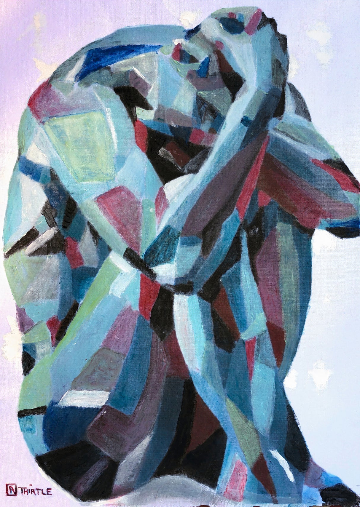 Self Reflection Poster och Canvastavla
