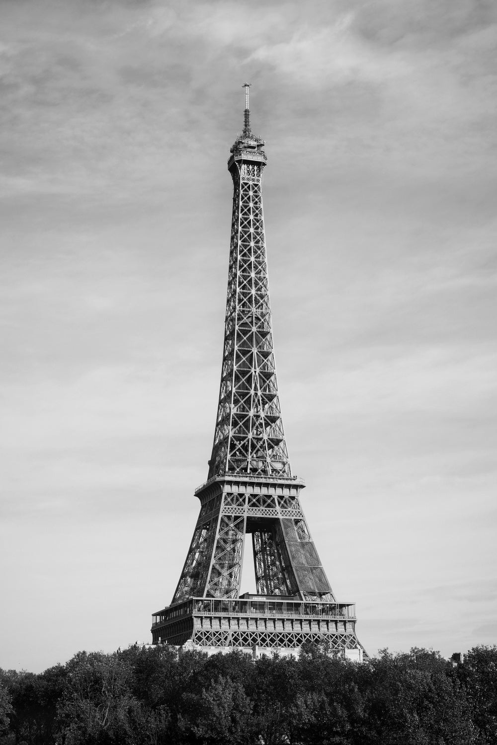 Eiffel Tower - Tour Eiffel Poster och Canvastavla