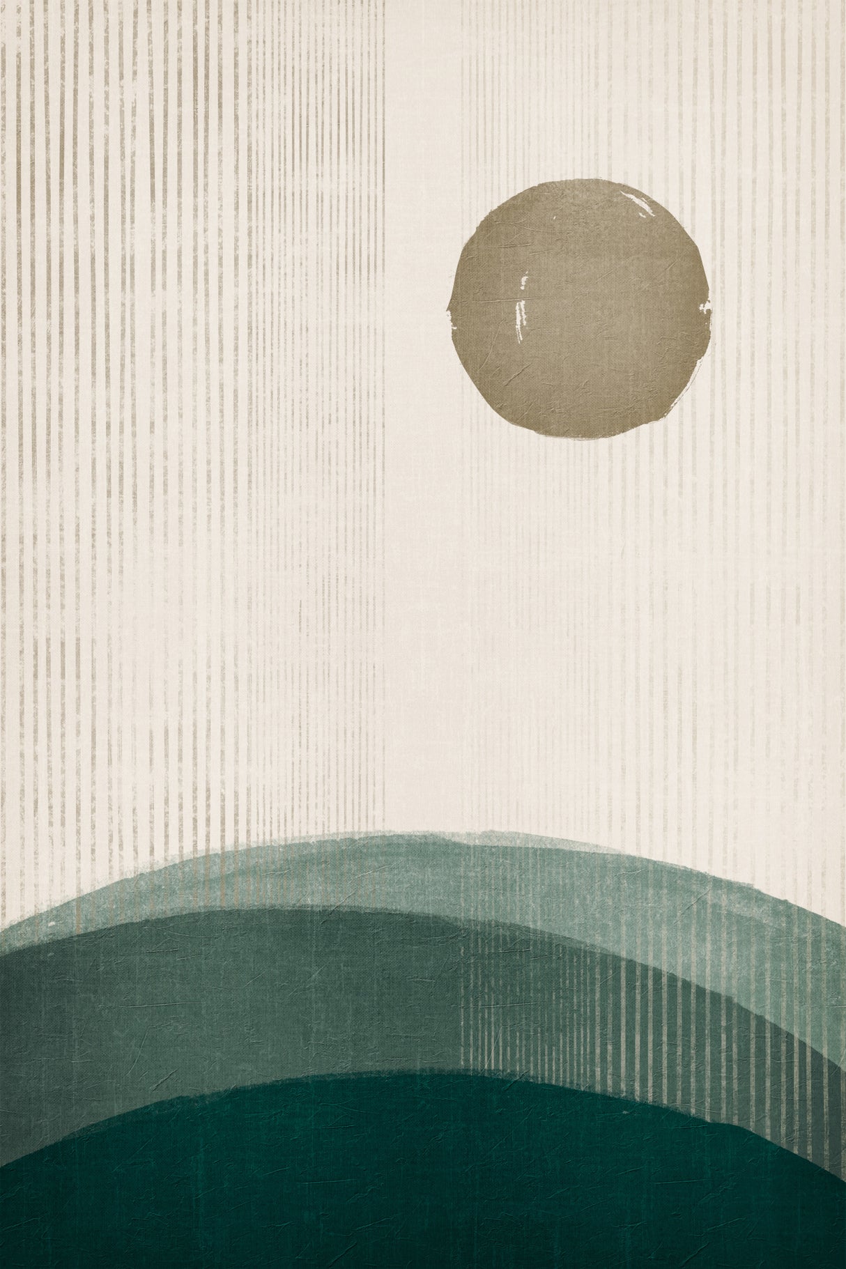 The Rusty Sun Poster och Canvastavla