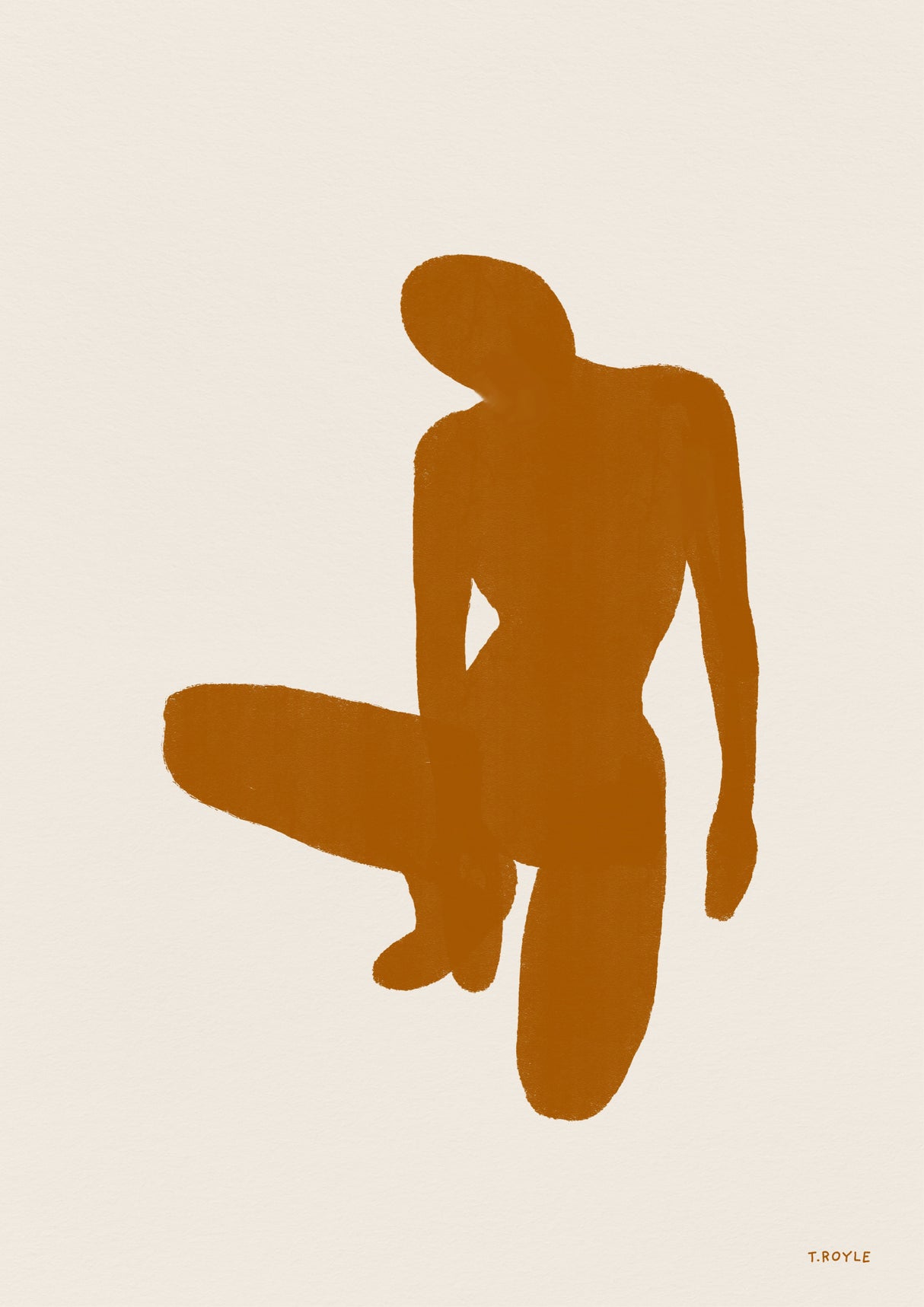 Female form Poster och Canvastavla