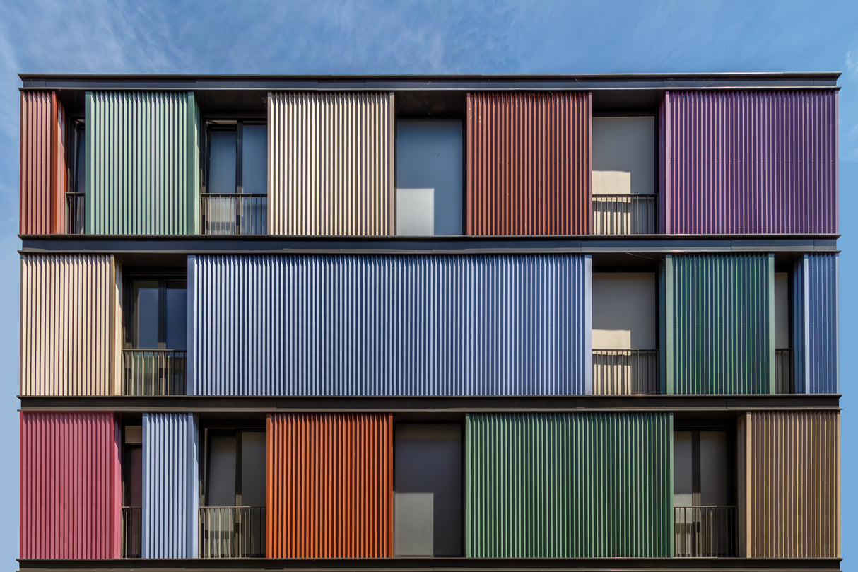 Coloured wall Poster och Canvastavla
