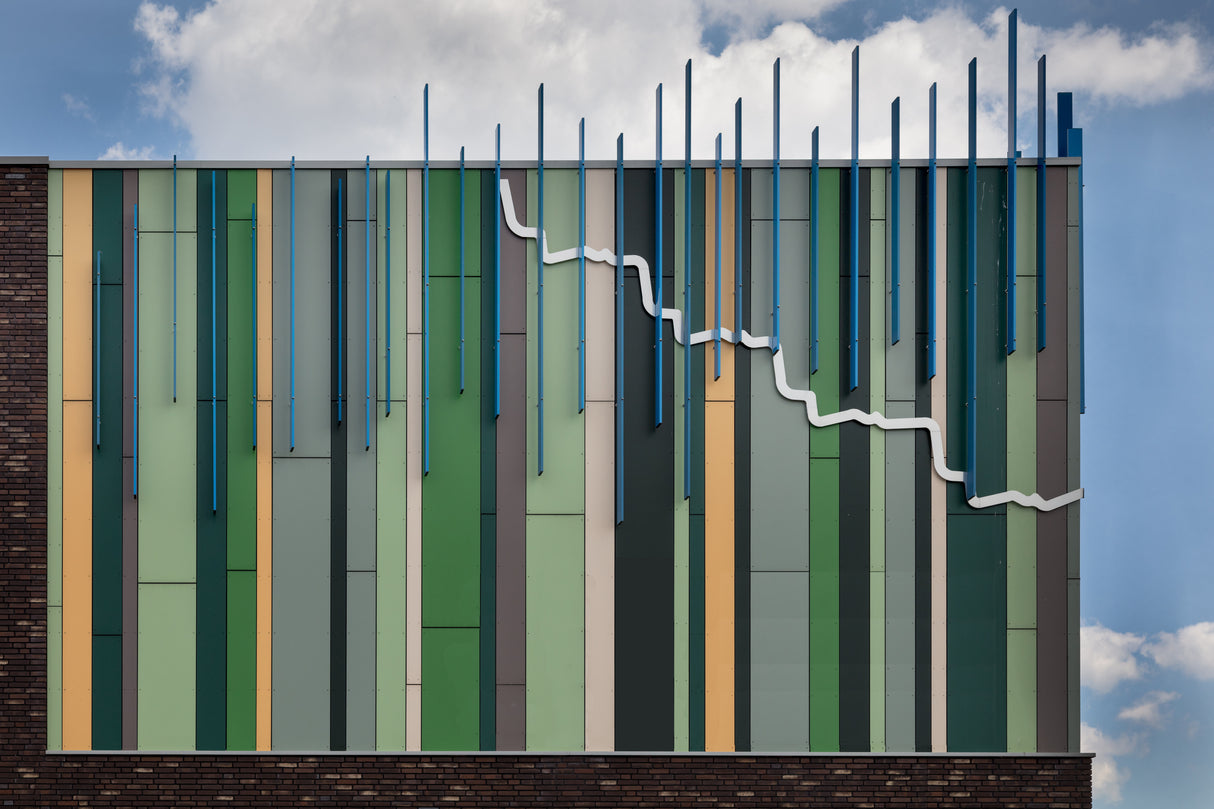 The coloured corner Poster och Canvastavla