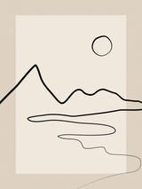 3x4 Aspectratiolineart2 Poster och Canvastavla