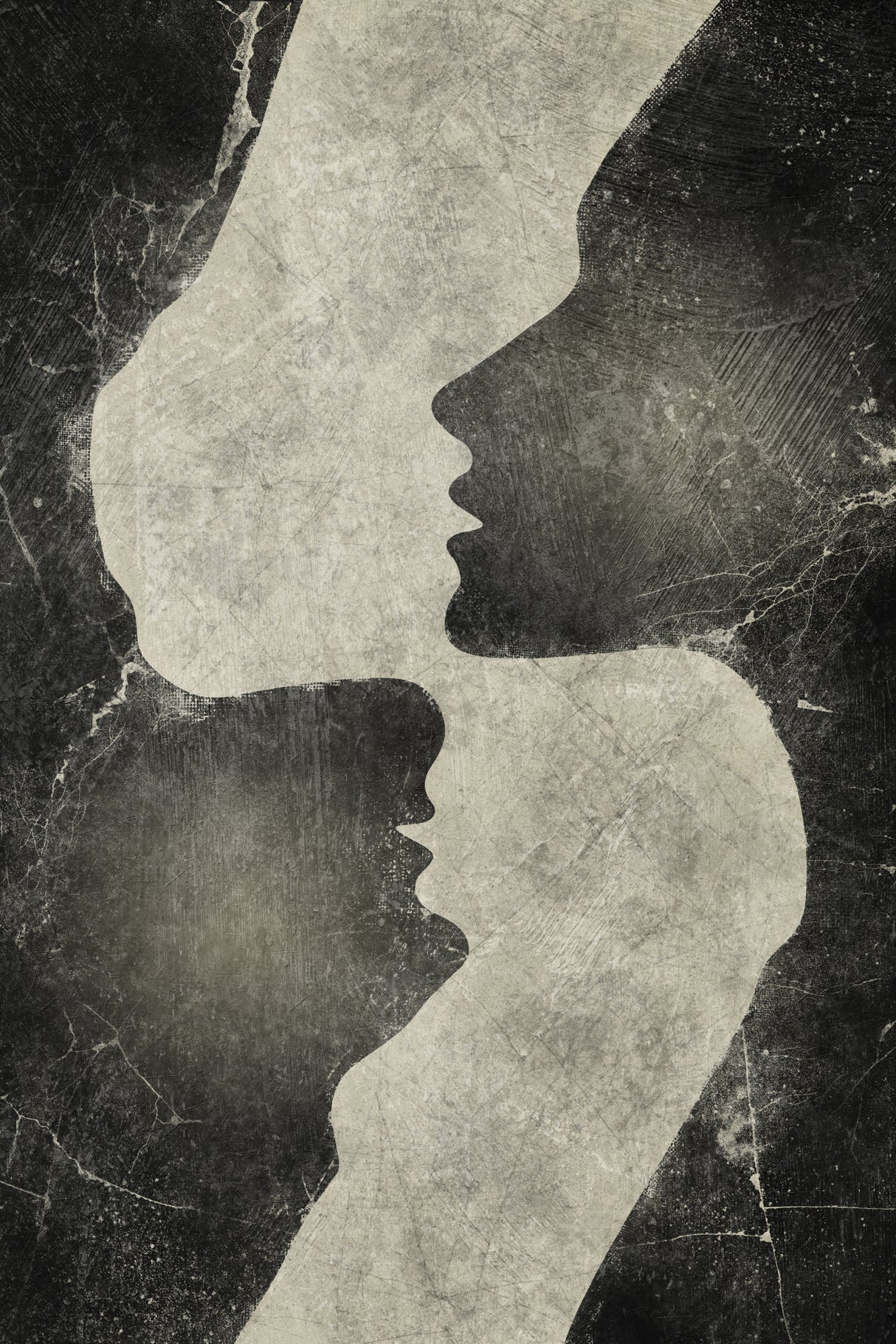 Elegant Love Poster och Canvastavla