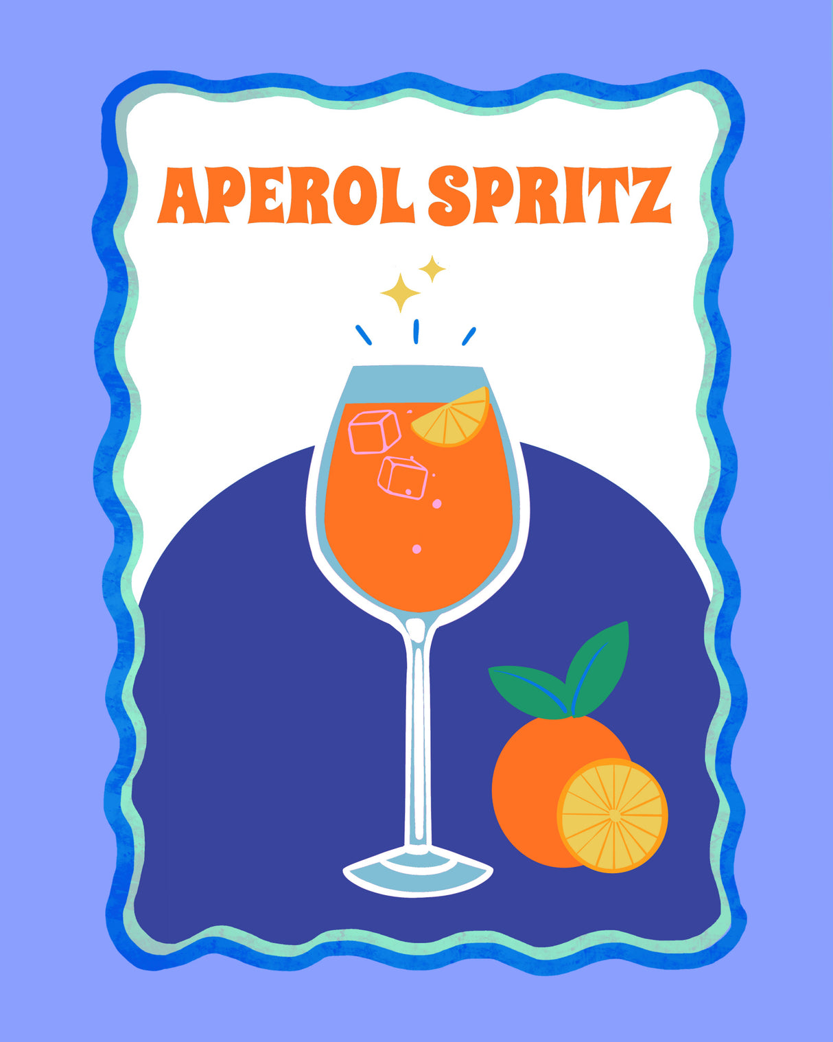 Aperol Spritz Poster och Canvastavla