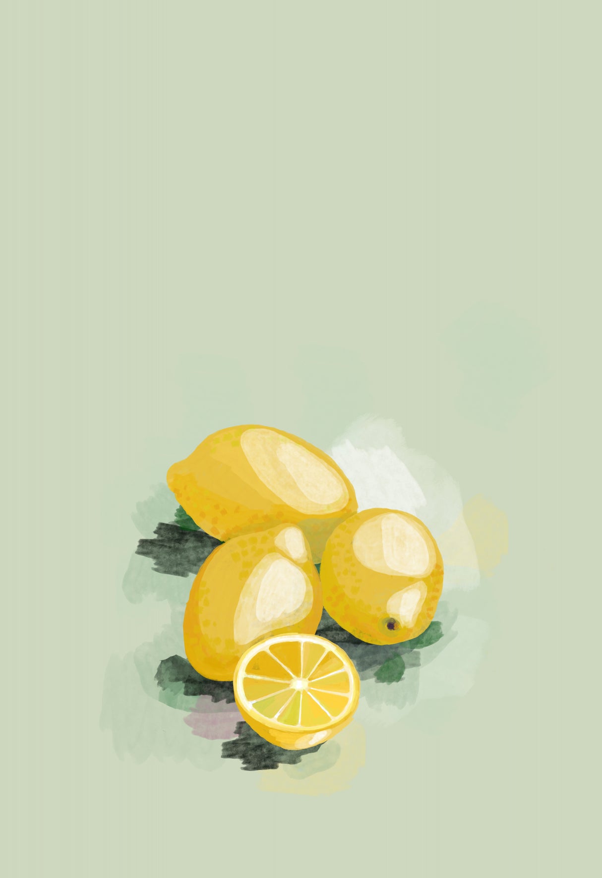 Three and a half lemons Poster och Canvastavla