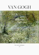 River Bank In Springtime (1887) Poster och Canvastavla