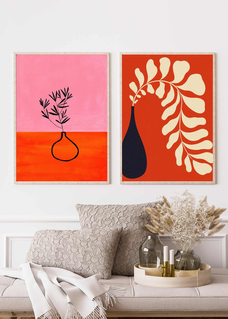 Pink Mango Vase