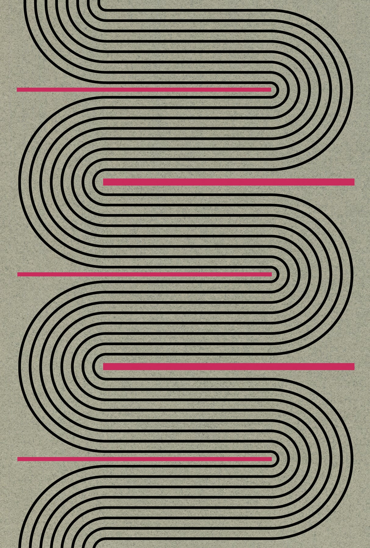 Modern Contemporary Balance No.5 Poster och Canvastavla