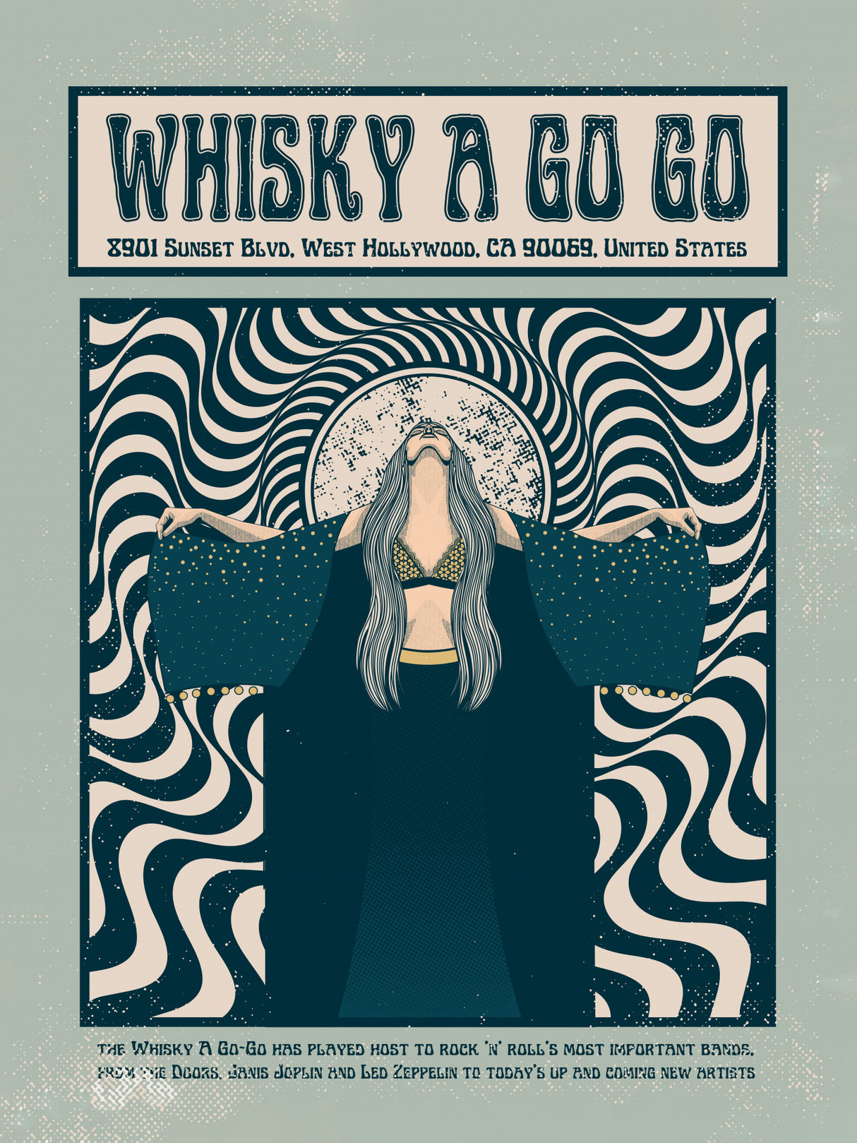 Whisky A Go Go Poster och Canvastavla