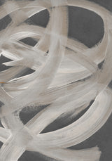 Abstract Brush Strokes 129X Poster och Canvastavla