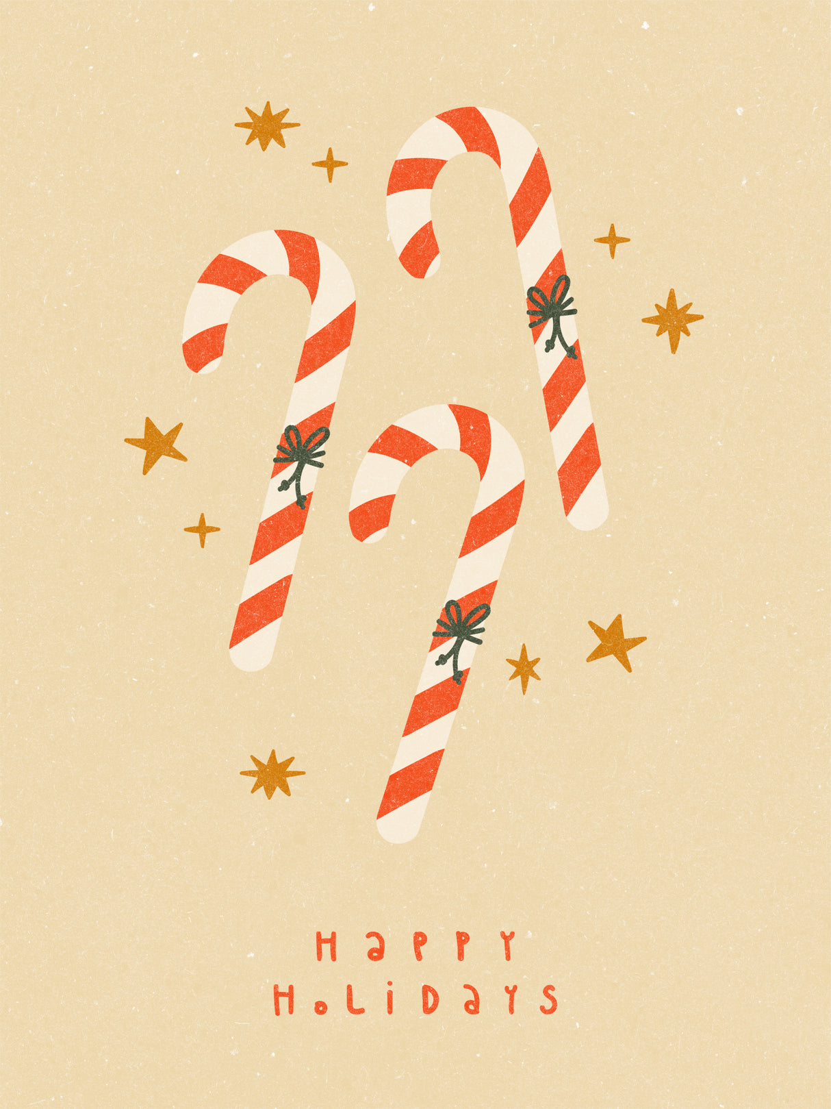Candy Cane Poster och Canvastavla