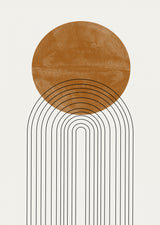 Abstract Flow No2. Poster och Canvastavla