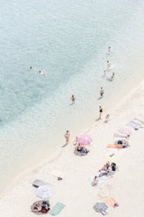 Aerial beach view 2 Poster och Canvastavla