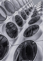 Holes and wall reflection Poster och Canvastavla