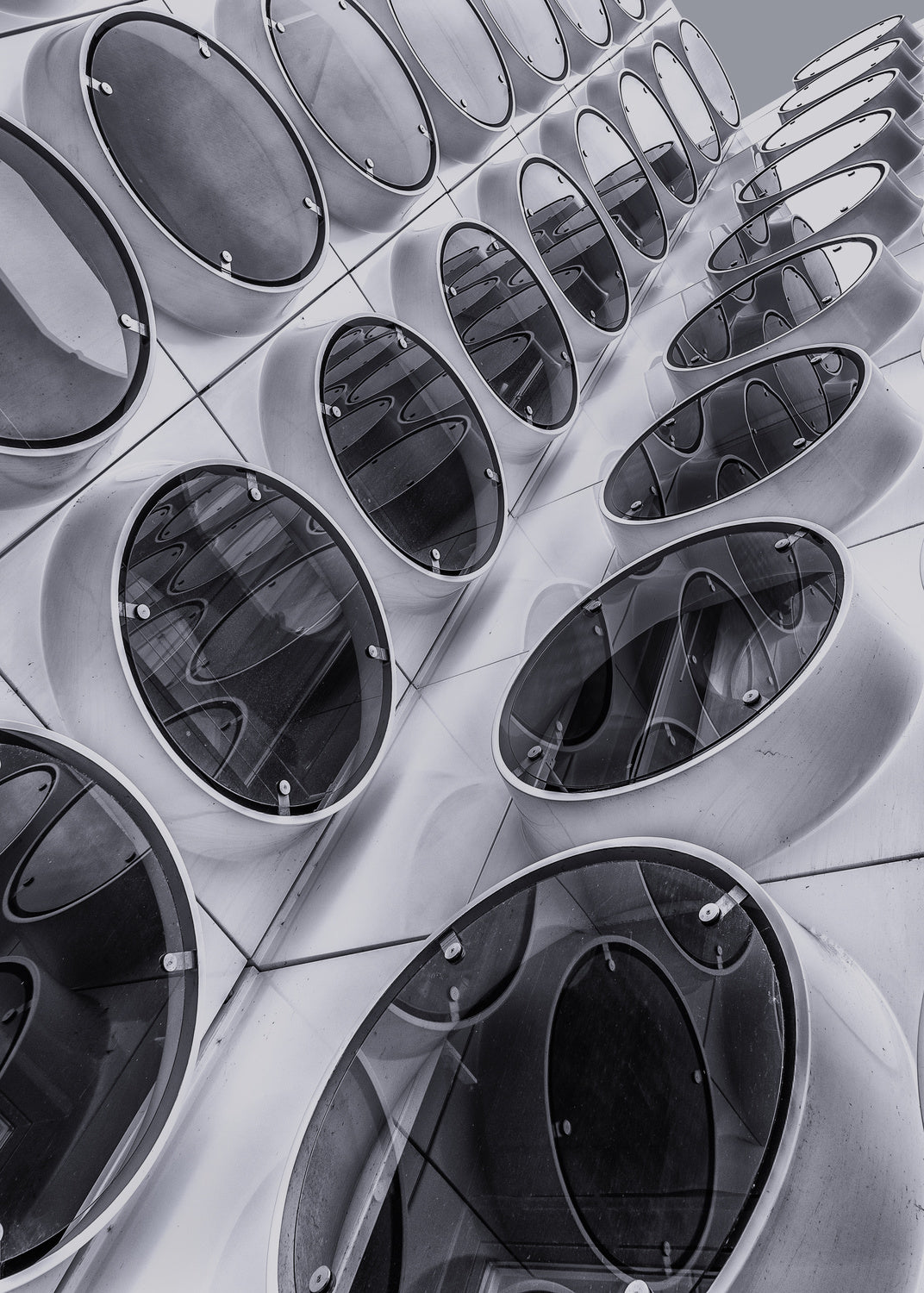 Holes and wall reflection Poster och Canvastavla