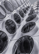 Holes and wall reflection Poster och Canvastavla