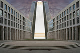 pencilizing tower185 Poster och Canvastavla