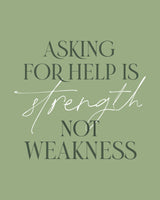 Asking Help Poster och Canvastavla