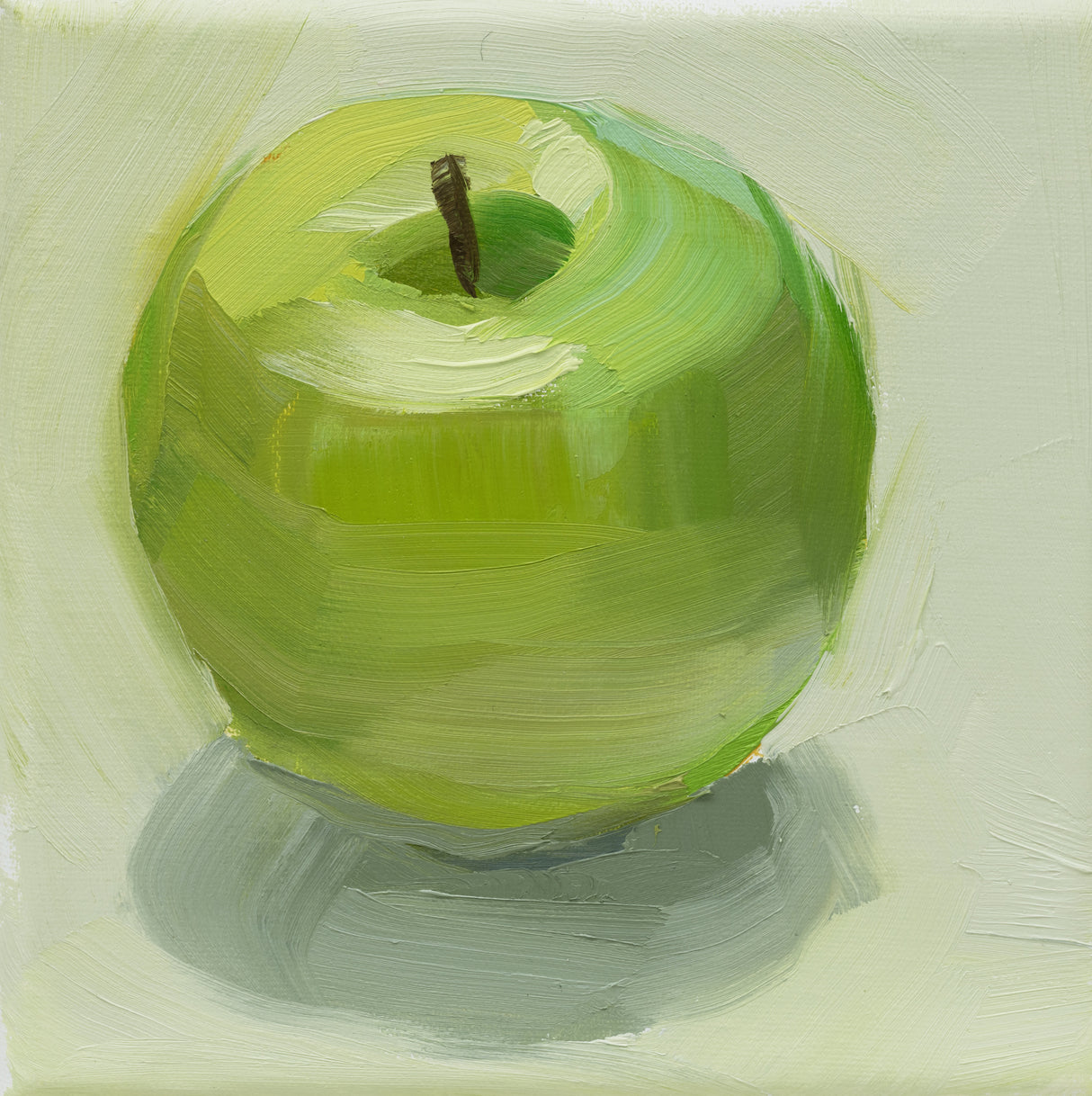 Green Apple Poster och Canvastavla