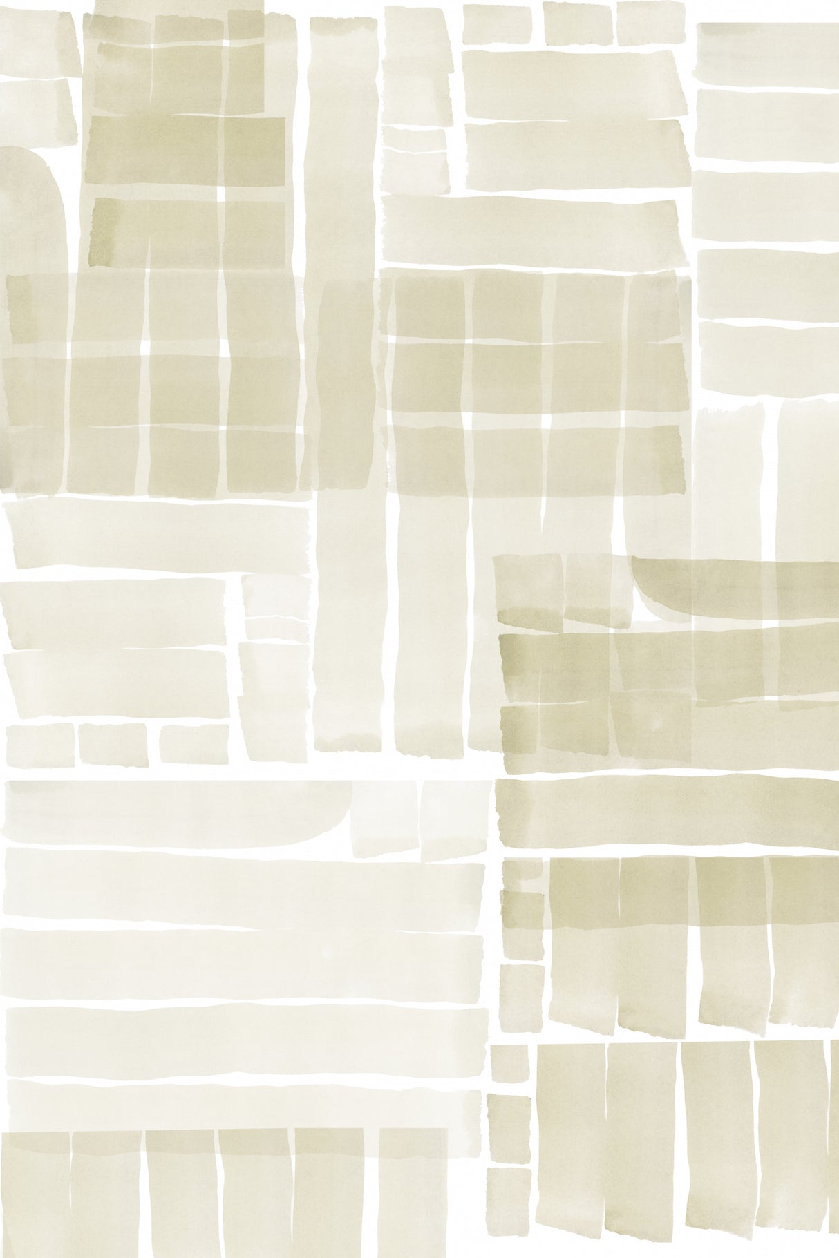 Neutral Tangle Grid 2 Poster och Canvastavla
