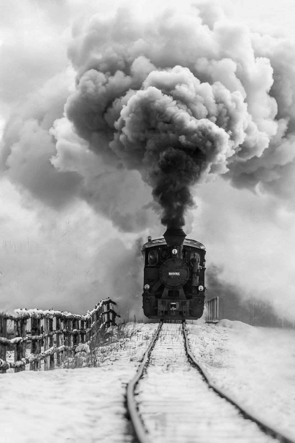 Old train Poster och Canvastavla