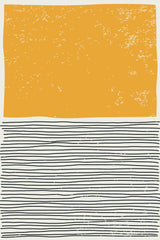 Minimal Yellow Poster och Canvastavla