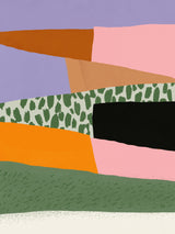 Collage abstract minimalism 02 Poster och Canvastavla