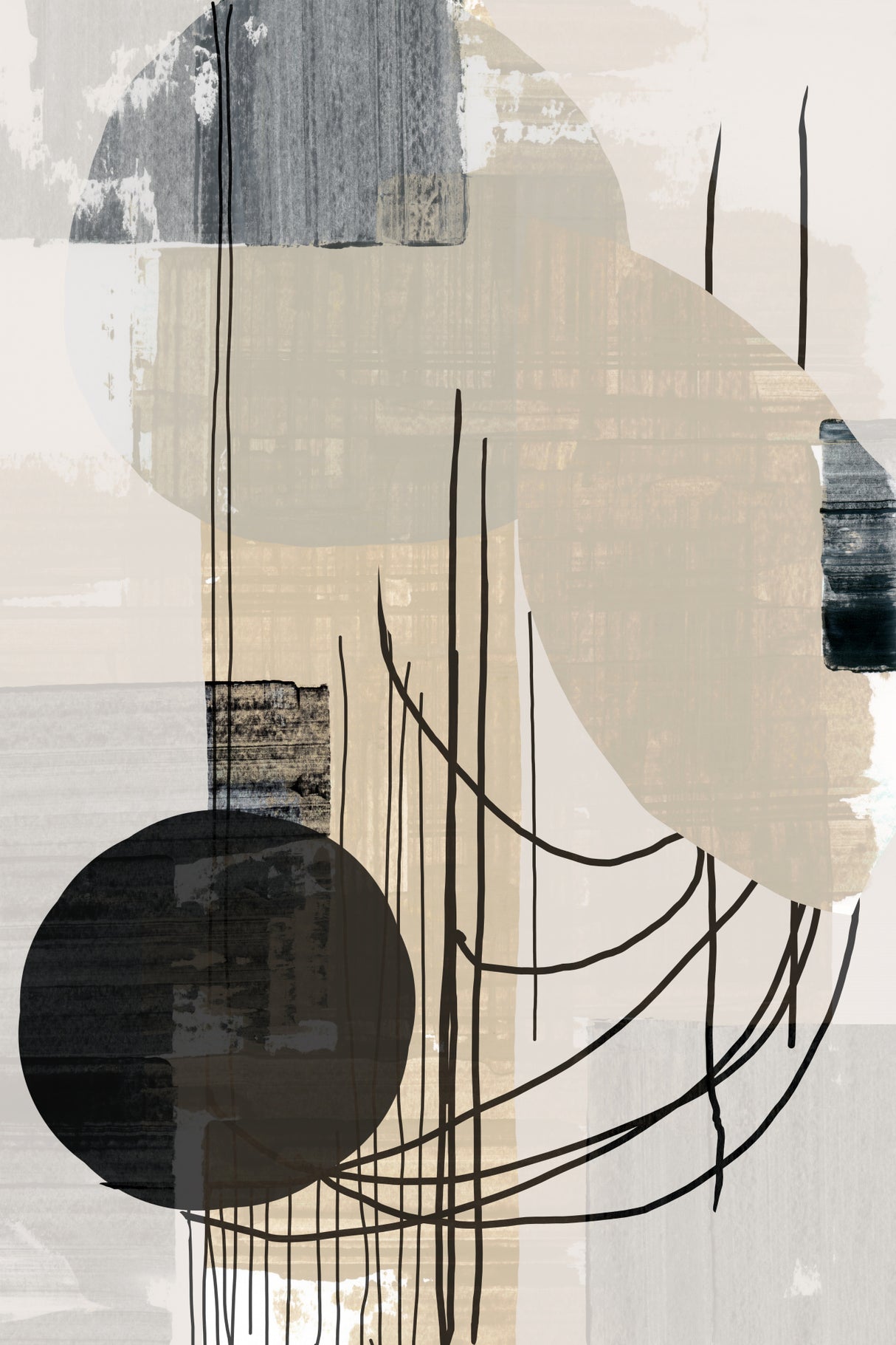 Traces of Thought Poster och Canvastavla