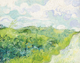 Green Wheat Fields, Auvers (1890) By Vincent Van Gogh Poster och Canvastavla