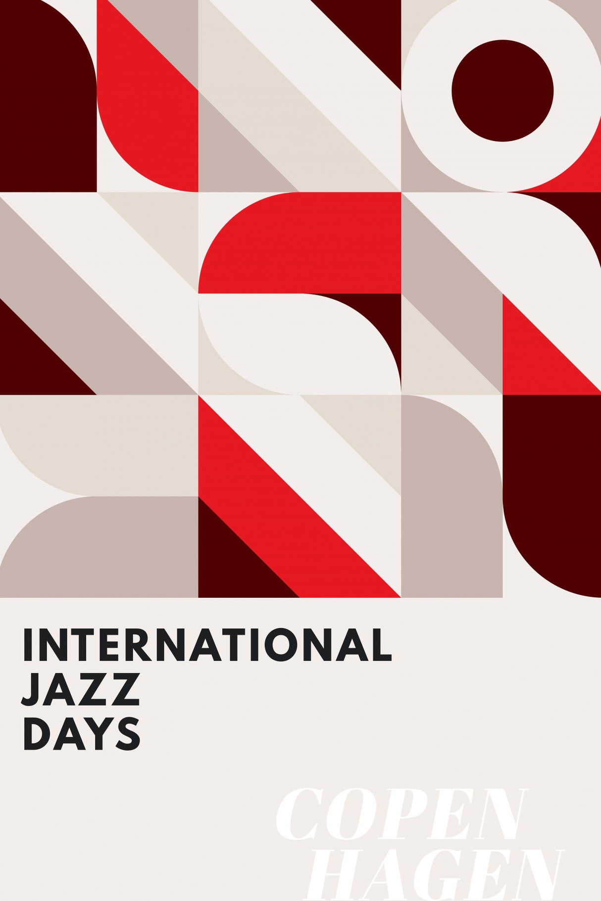 Jazz Days Copenhagen Poster och Canvastavla
