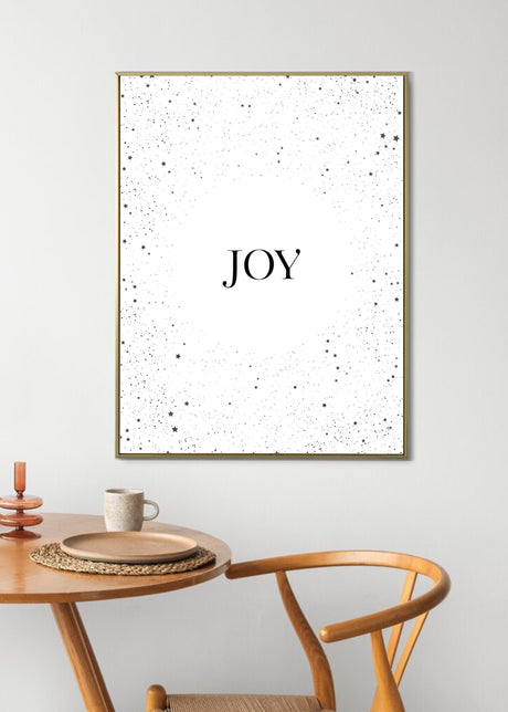 Joy Poster och Canvastavla